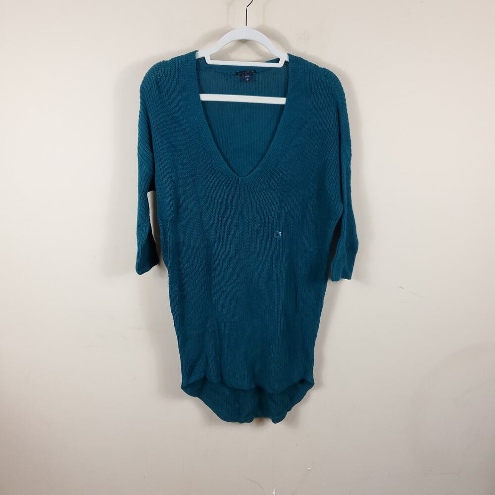 Express Loose Knit V-neck Oversized Sweater Size S